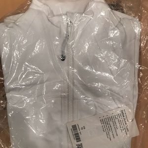 NWT lululemon Define Jacket *Luon White Size 10